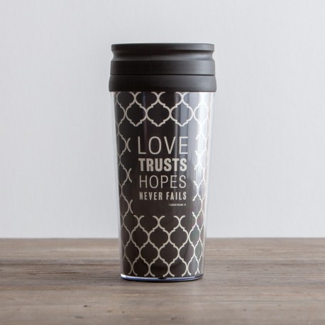 信望愛 隨身馬克杯 (Love Trusts Hopes Travel Mug)