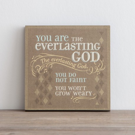 飾磚(神永在) - 悠揚樂聲系列 (Music for Soul Plaque - Everlasting God)