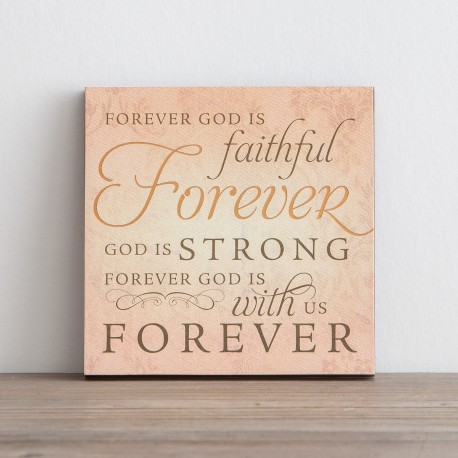 飾磚(祂愛恆久) - 悠揚樂聲系列 (Music for Soul Plaque - Love Endures Forever)