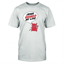 T 恤 - (T Shirt - Jesus Ruined Life)