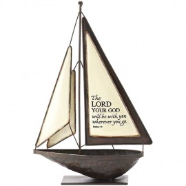 神"話"帆船 - 神同行 (Metal Sailboat - God with You)