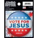 鈕扣別針 - 投給耶穌 (Buttons - Vote for Jesus)