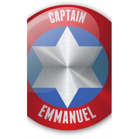 大鈕扣別針 - 以馬內利隊長 (Jumbo Buttons - Captain Emmanuel)