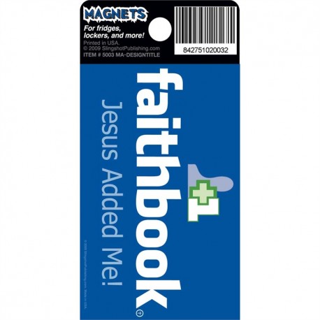 磁性貼片 - 耶穌加我 (Magnets - Jesus Added Me)