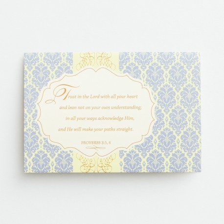 仰賴神 - 單張卡片 (Trust in the Lord - single card)