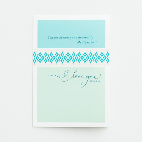 生日 - 天父寶貝 - 單張卡片 (Precious and Honored for Bday - single card)